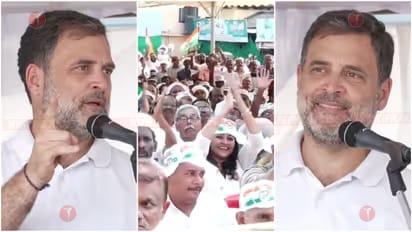 കേരളത്തിൽ ഒരു വനിതാ മുഖ്യമന്ത്രി, സ്വപ്നം പങ്കുവച്ച് രാഹുൽ ഗാന്ധി; പുരുഷ പ്രവർത്തകരുടെ കയ്യടിക്ക് ആവേശമില്ലാത്തതും ചൂണ്ടിക്കാട്ടി പ്രസംഗം